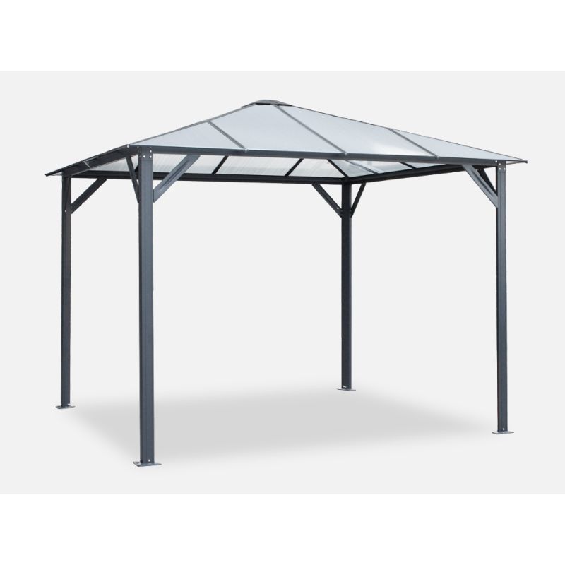 Patio Gazebo Aluminium Hardtop Gazebo 3x3M