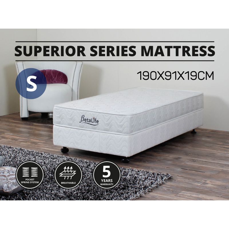 BetaLife Superior Series Mattress - SINGLE