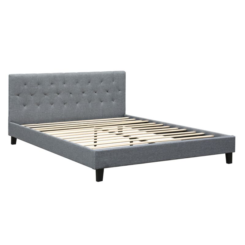 BLANE King Bed - GREY