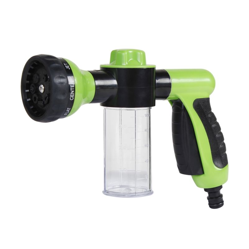 Adjustable Patterns Garden Hose Nozzle Spray Water Gun