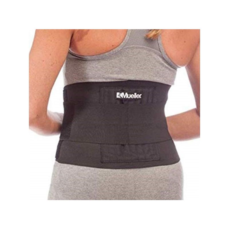 USA Mueller Lumbar Support Back Brace - One Size Fits All