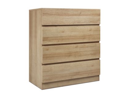 Harris 4 Drawers Tallboy - Oak