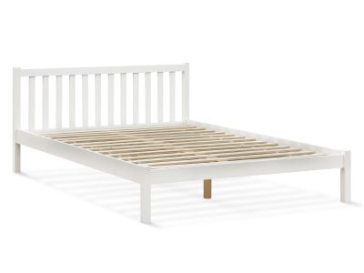 Baker Queen Wooden Bed Frame - White