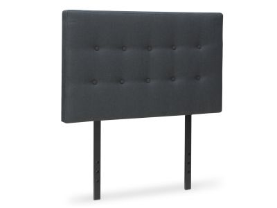 Susan King Single Fabric Upholstered Headboard - Charcoal