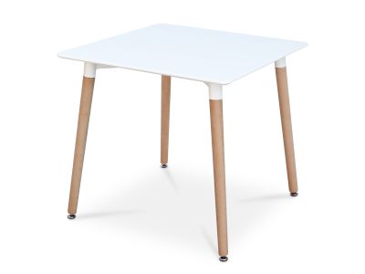 Jean Dining Table Square 80 x 80cm - White