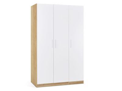 Makalu Wardrobe 3 Door Storage Shelves - Oak