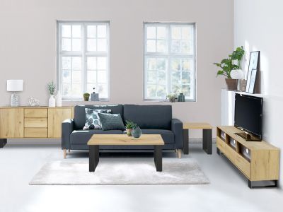 Frohna 4 Piece Living Room Furniture Package - Oak