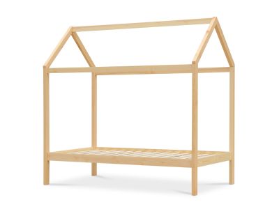 Mayon Single Wooden House Bed Frame - Oak