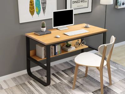 Andrea 100cm Computer Desk - Black