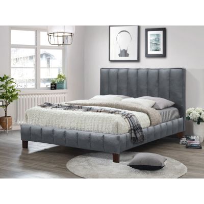 EIGER Queen Bed - DARK GREY