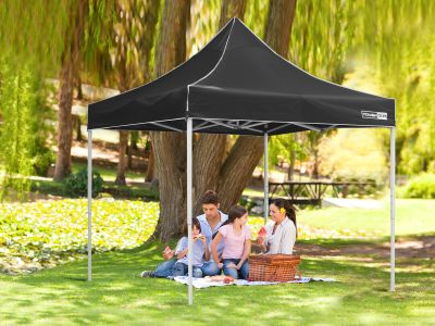 Toughout Thunderstorm Gazebo 3 x 3m - Black