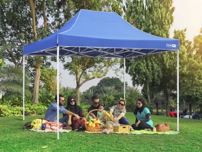 Toughout Thunderstorm Gazebo 3 x 4.5m - Blue