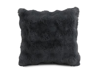 Premium Faux Rabbit Fur Cushion Kharki 45x45cm