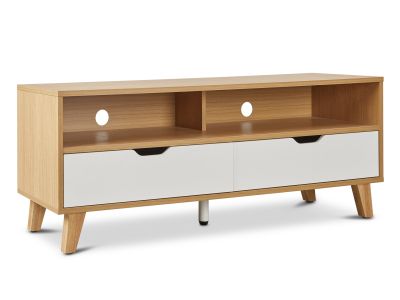 Schertz 1.4m Entertainment Unit - Oak