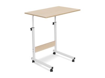 60 x 40cm Adjustable Laptop Stand Table - White