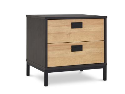 Morris Wooden Bedside Table - Oak