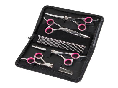 Pet Cat Dog Grooming Scissors Set