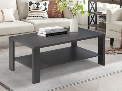 Koda Rectangle Coffee Table - Black