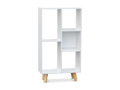 Huron Bookshelf Display Shelf Storage Unit - White