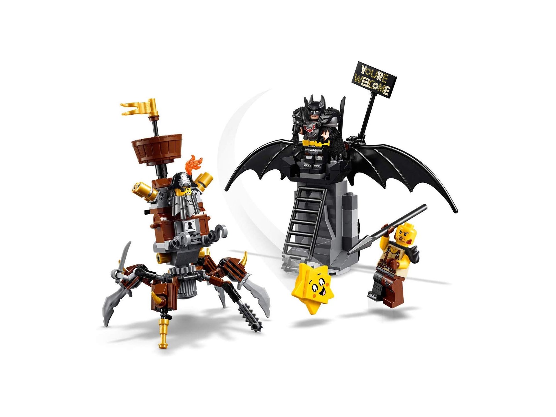 Lego movie 2 battle ready batman and metalbeard hot sale