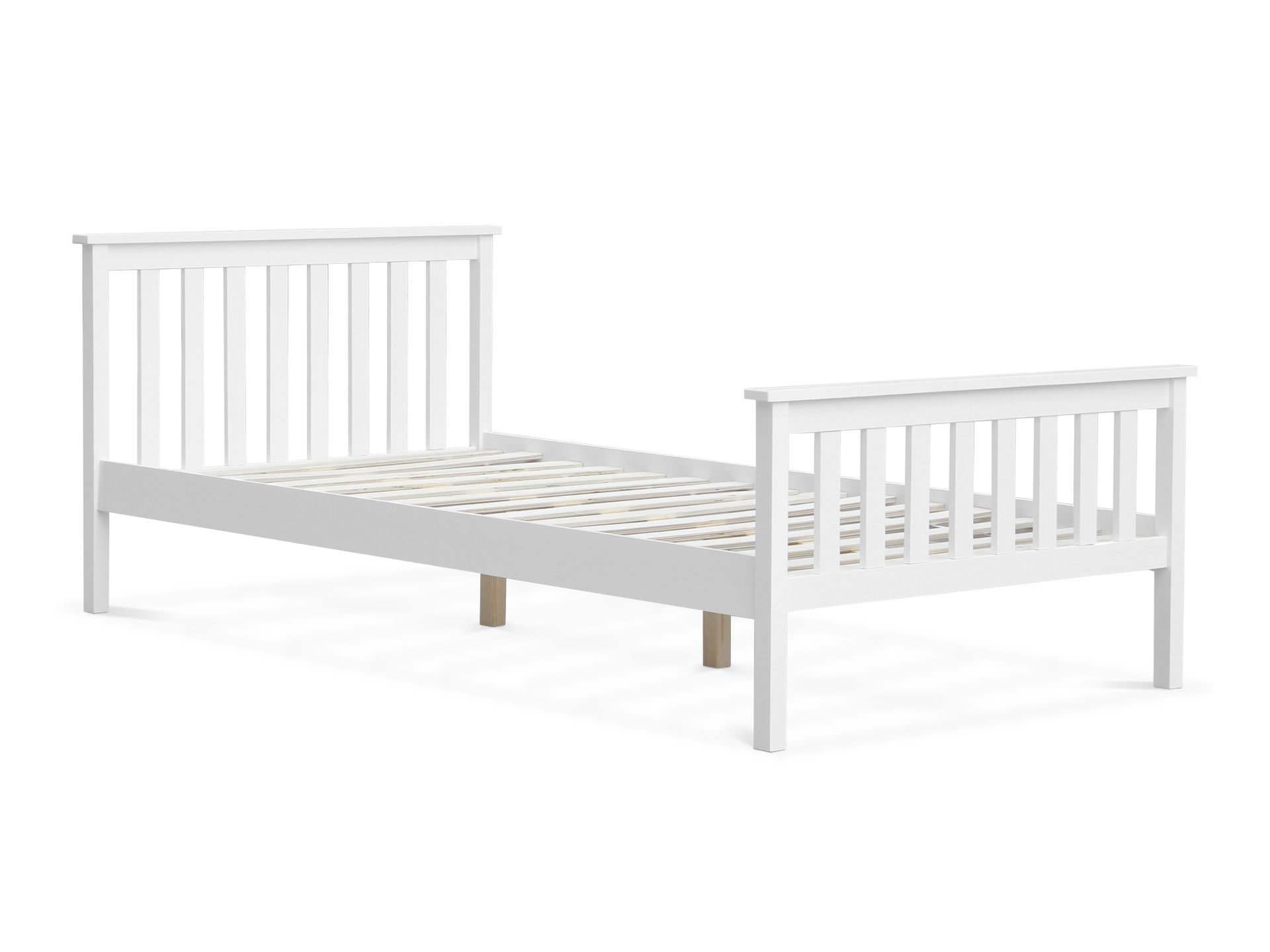 Andes white deals king bed