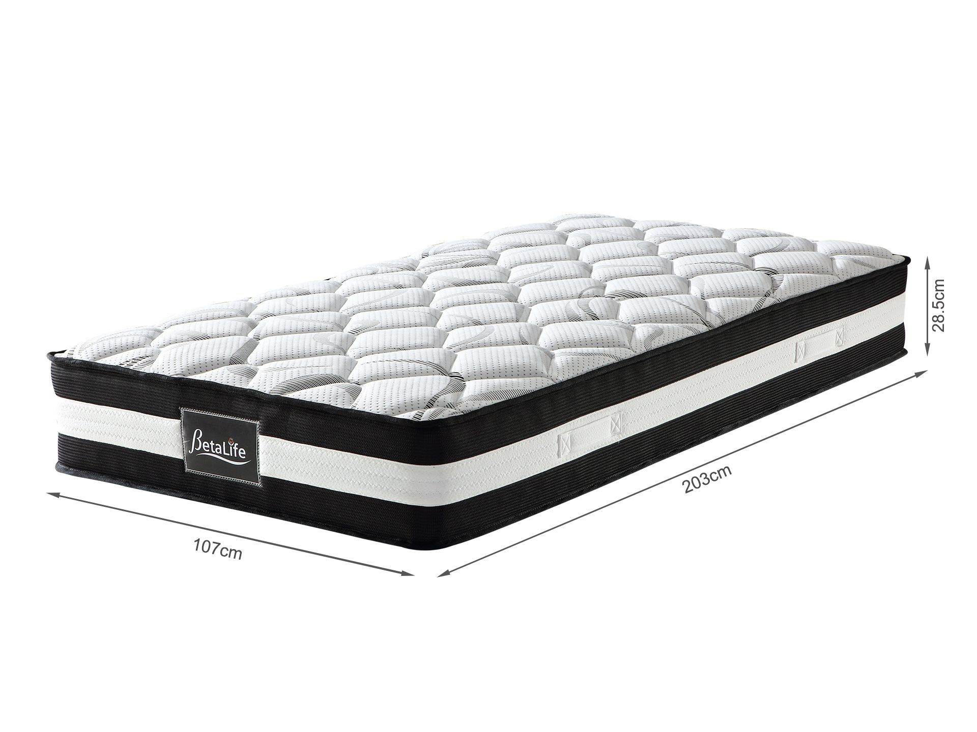 Betalife Ultra Comfort Memory Foam Mattress - KING SINGLE