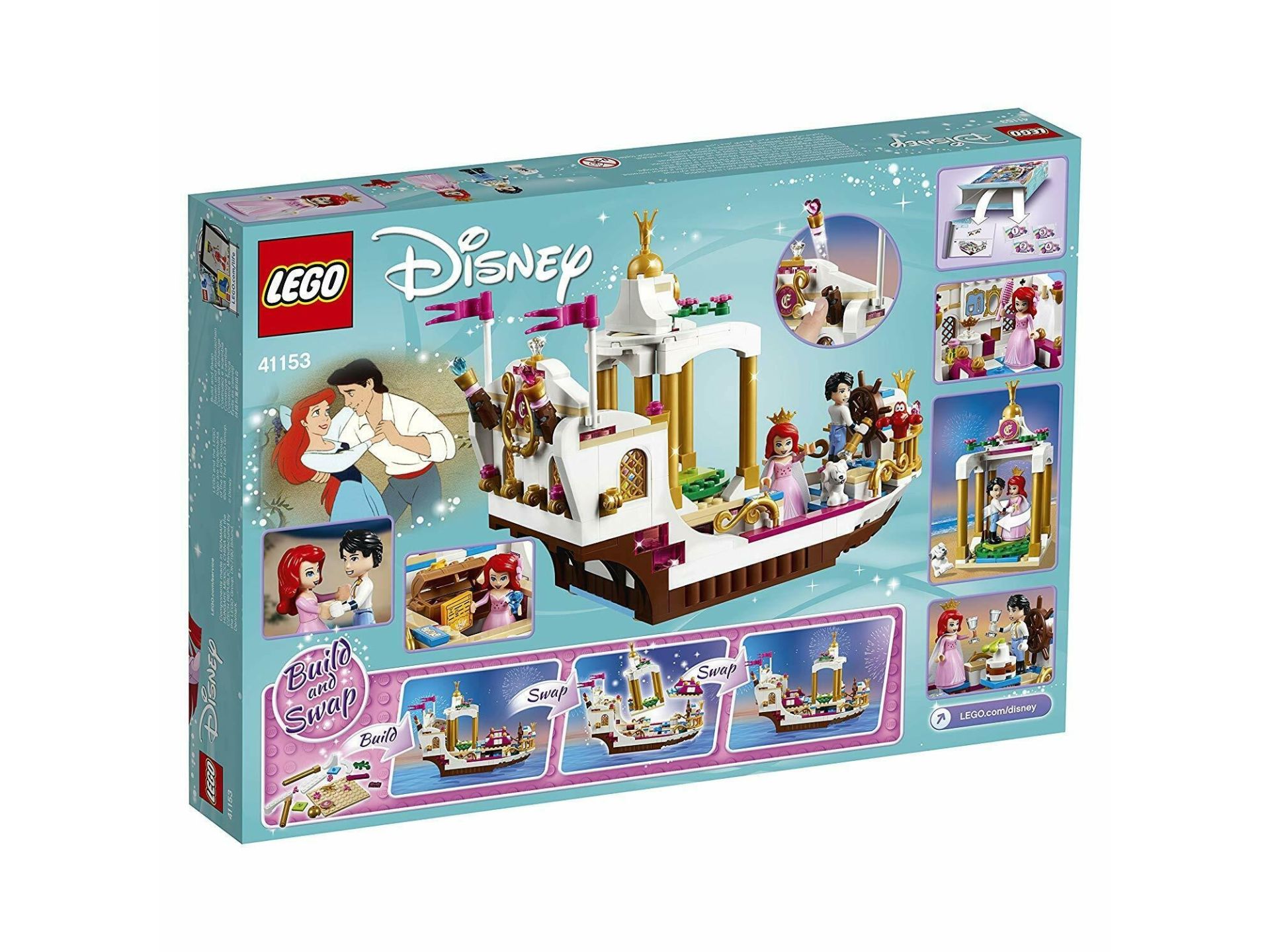 Ariel boat hot sale lego