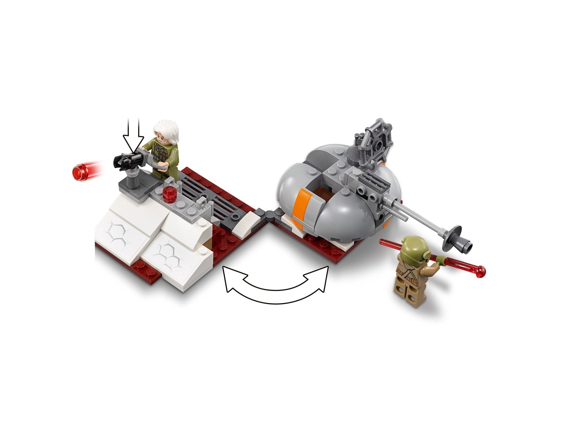 LEGO Star Wars: The Last Jedi Defense of Crait 75202