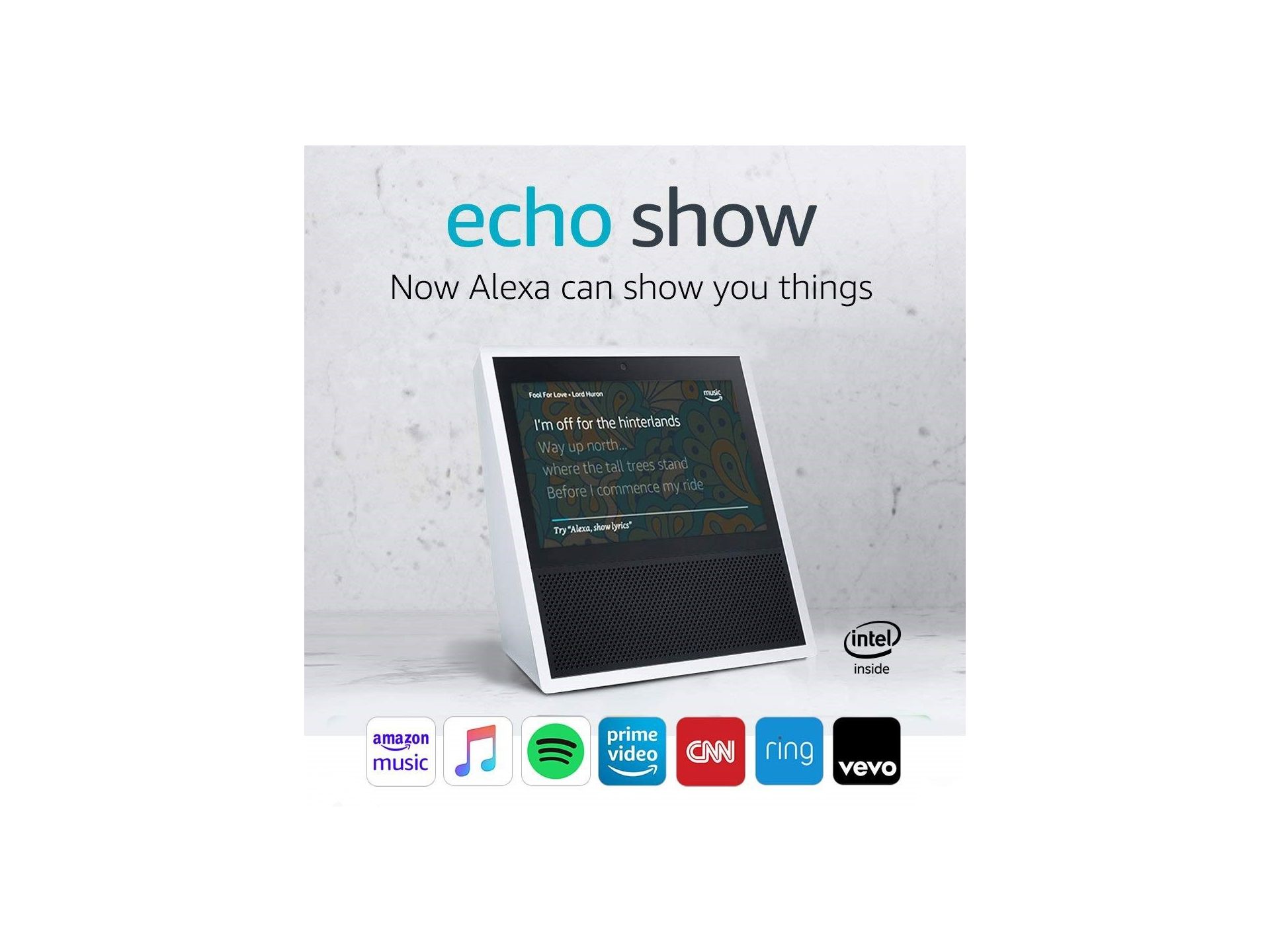 Amazon Echo Show 7 Smart Home Hub - White