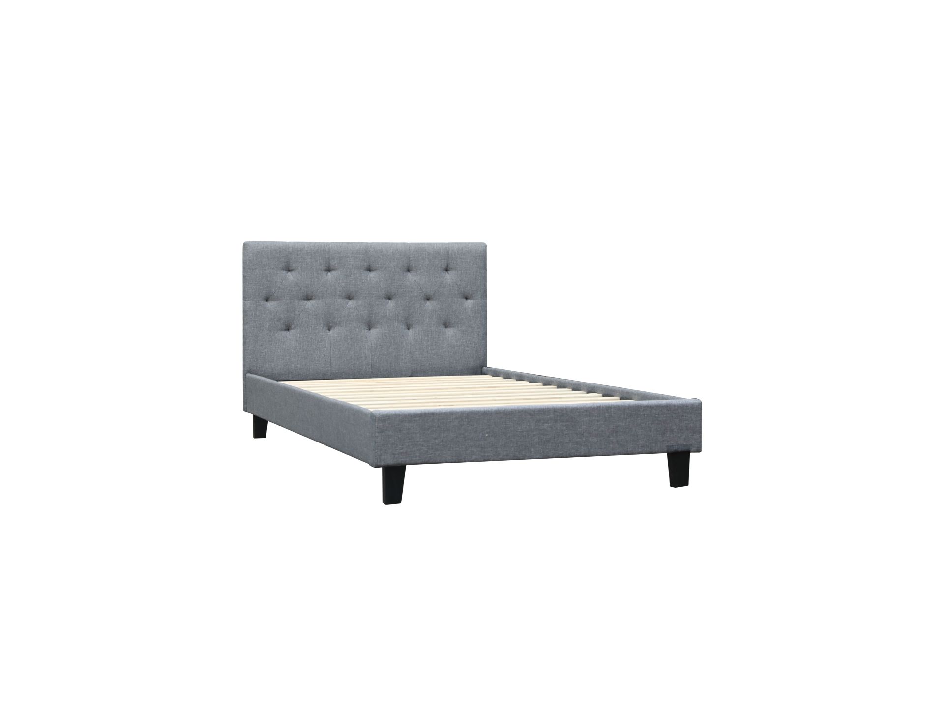 BLANE King Single Bed - GREY