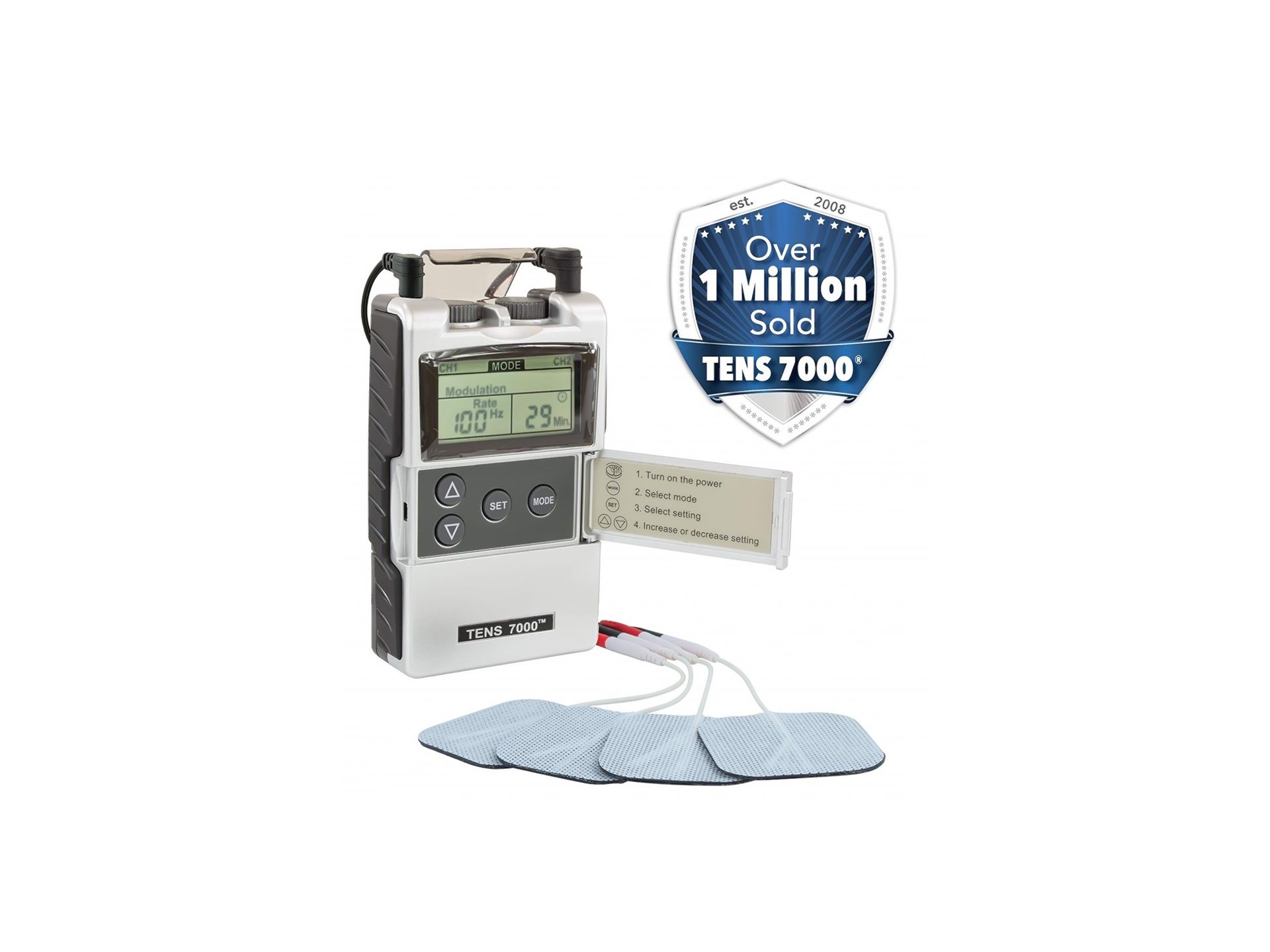 TENS 7000 - Pain Management Machine 2nd Generation