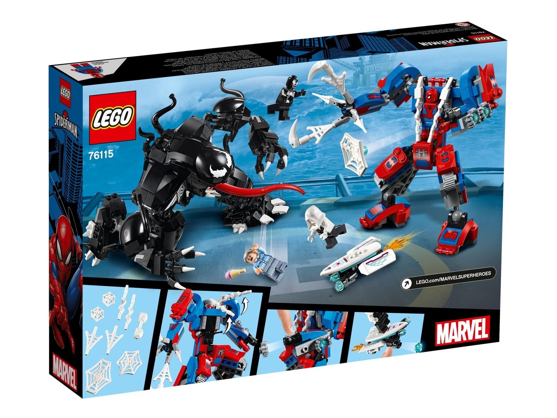 Lego discount spiderman 76115