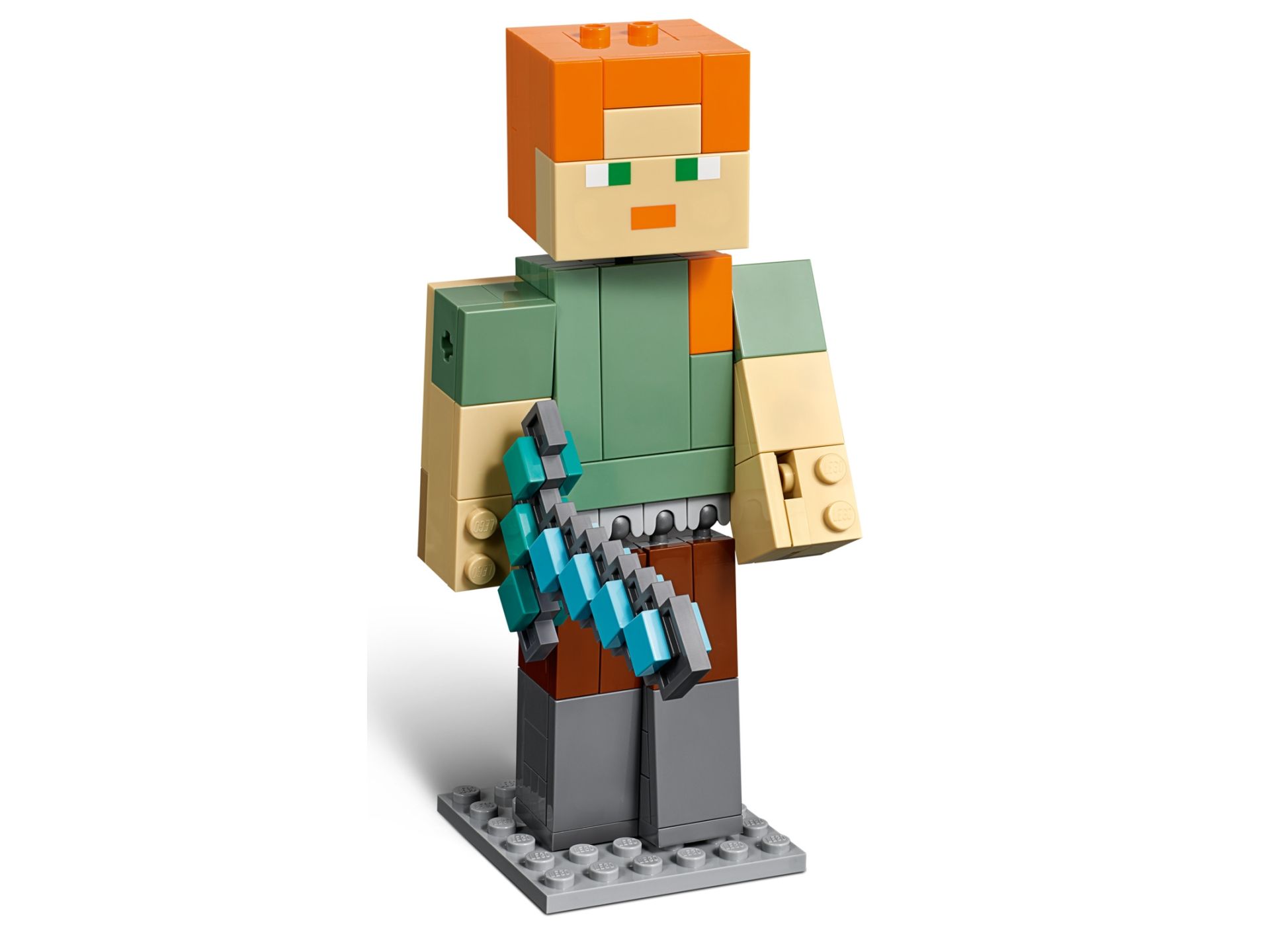 Lego Minecraft Alex Bigfig With Chicken 21149