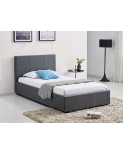 Shasta King Single Bed Frame - Dark Grey