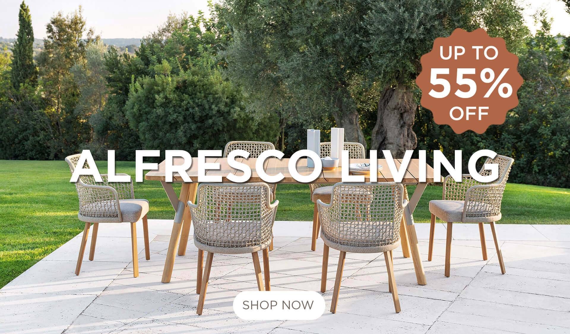 Alfresco Living Sale